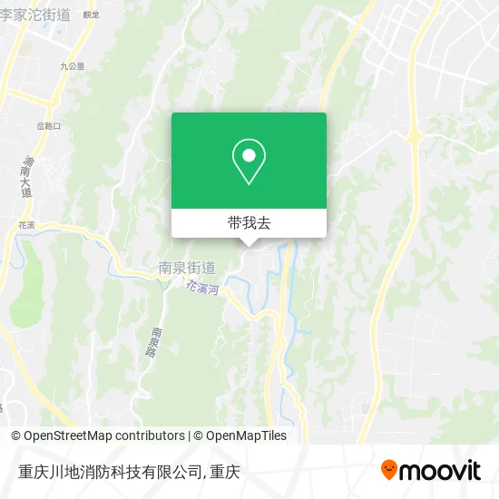重庆川地消防科技有限公司地图