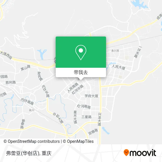 弗蕾亚(华创店)地图