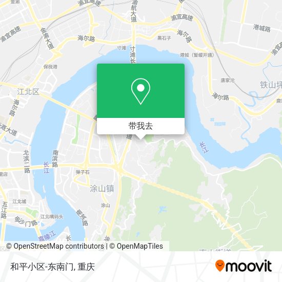 和平小区-东南门地图