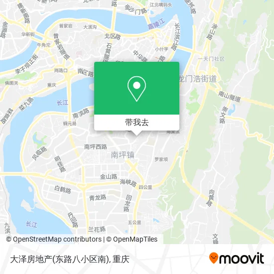 大泽房地产(东路八小区南)地图