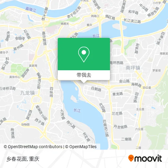 乡春花面地图