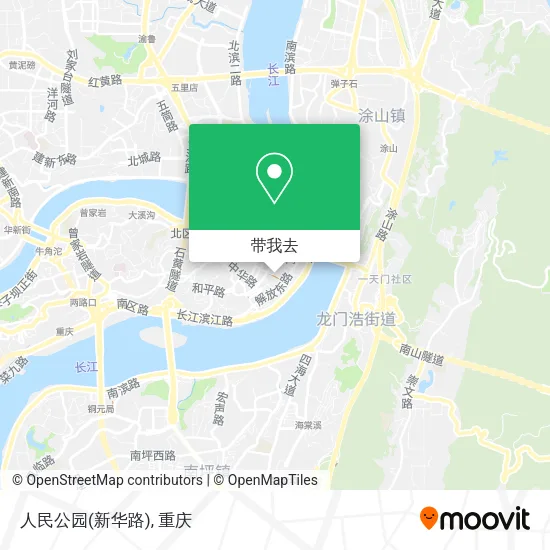 人民公园(新华路)地图