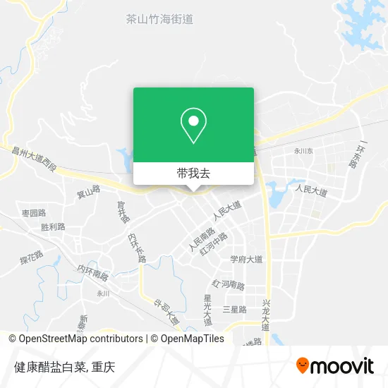 健康醋盐白菜地图