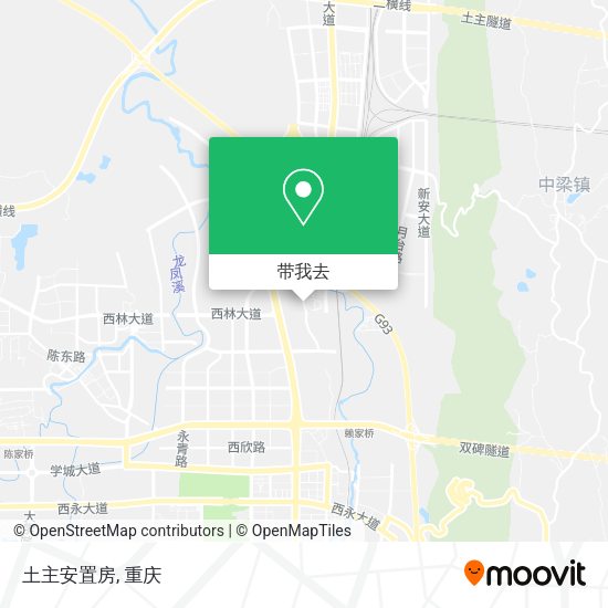 土主安置房地图