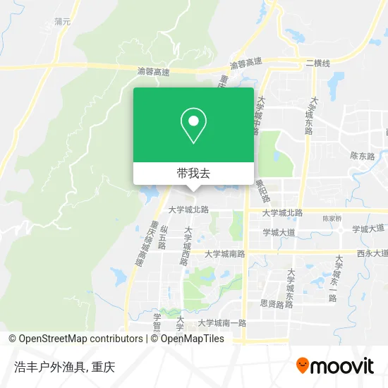 浩丰户外渔具地图