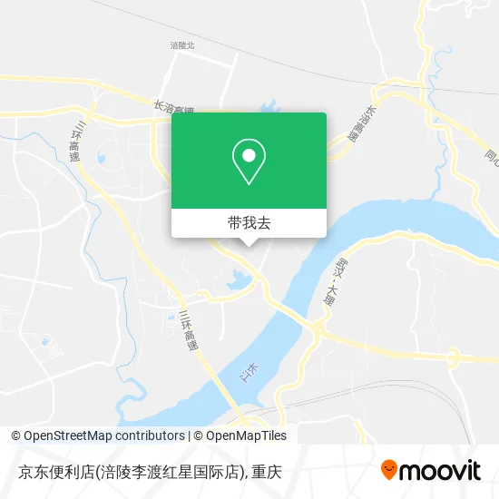 京东便利店(涪陵李渡红星国际店)地图