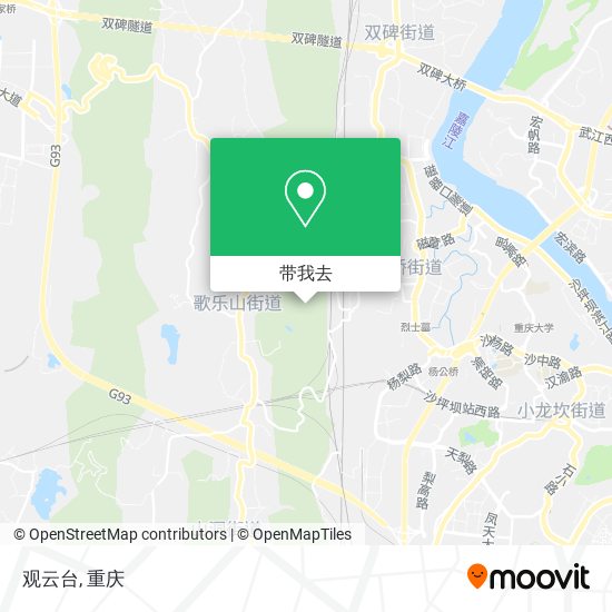 观云台地图
