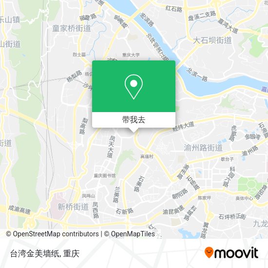 台湾金美墙纸地图