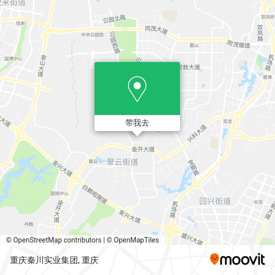 重庆秦川实业集团地图