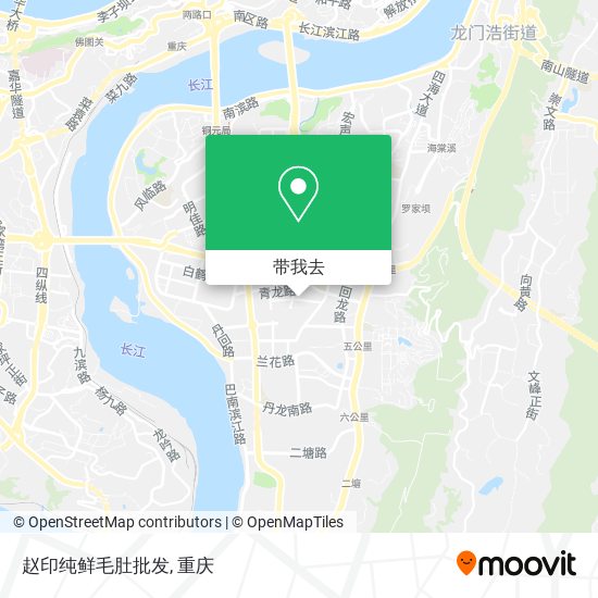 赵印纯鲜毛肚批发地图