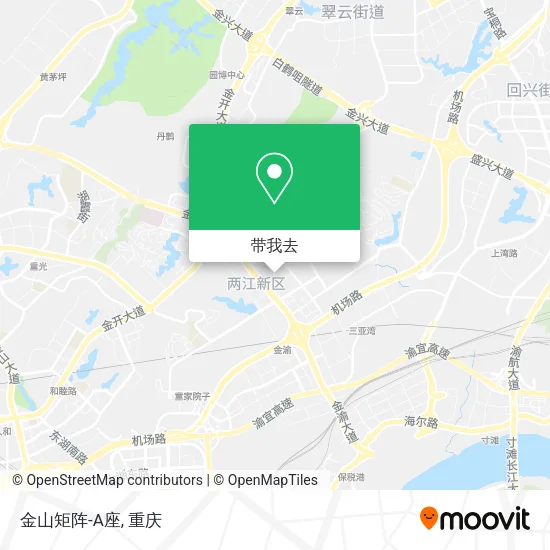 金山矩阵-A座地图