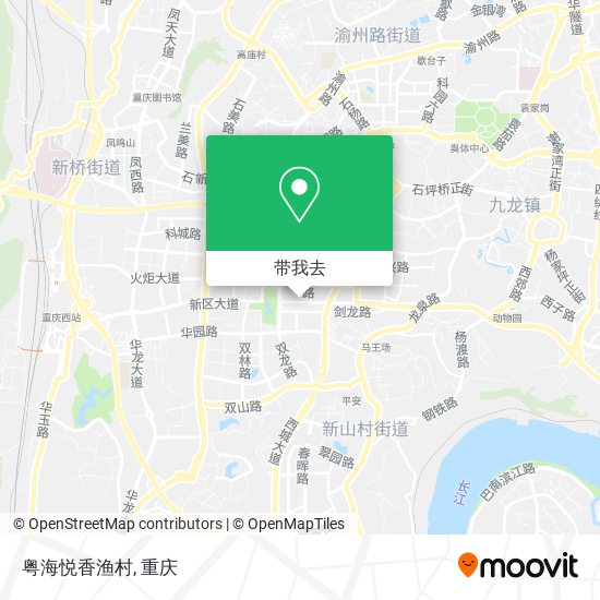 粤海悦香渔村地图