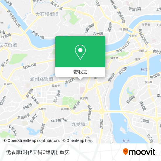 优衣库(时代天街C馆店)地图