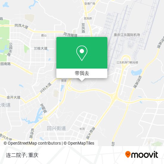 连二院子地图