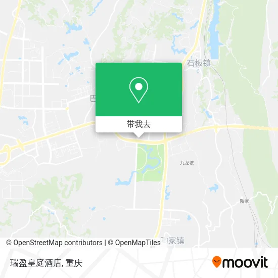 瑞盈皇庭酒店地图