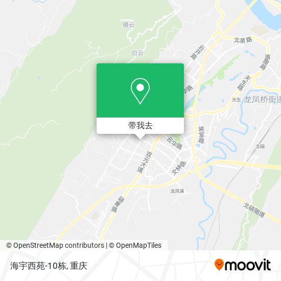 海宇西苑-10栋地图