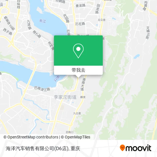 海泽汽车销售有限公司(D6店)地图