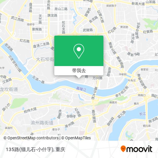 135路(猫儿石-小什字)地图