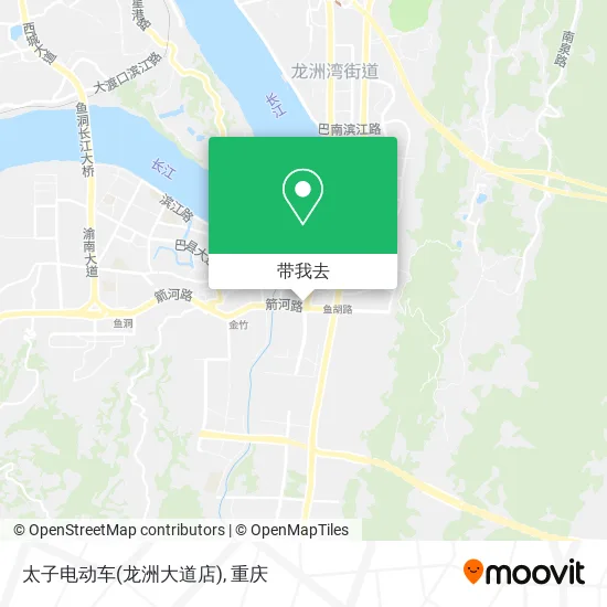 太子电动车(龙洲大道店)地图
