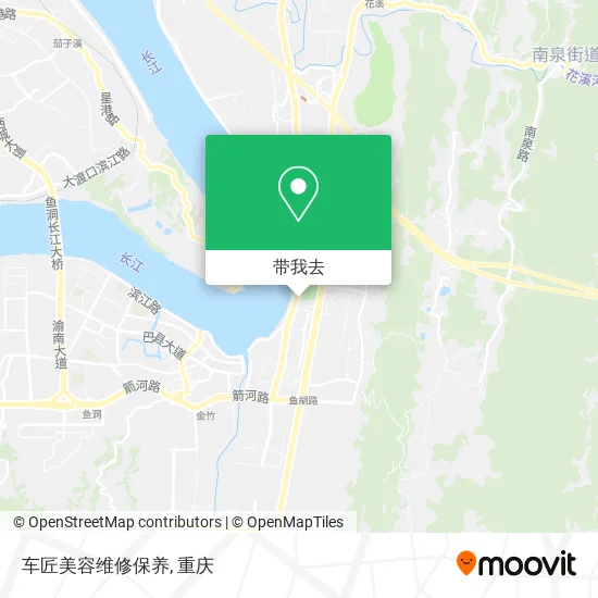 车匠美容维修保养地图