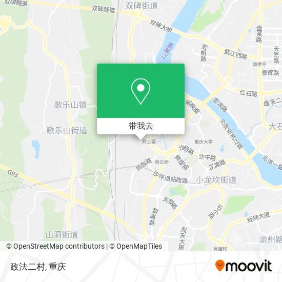 政法二村地图
