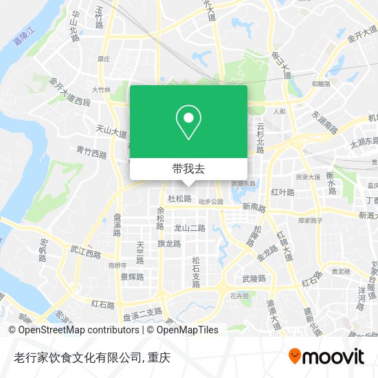 老行家饮食文化有限公司地图