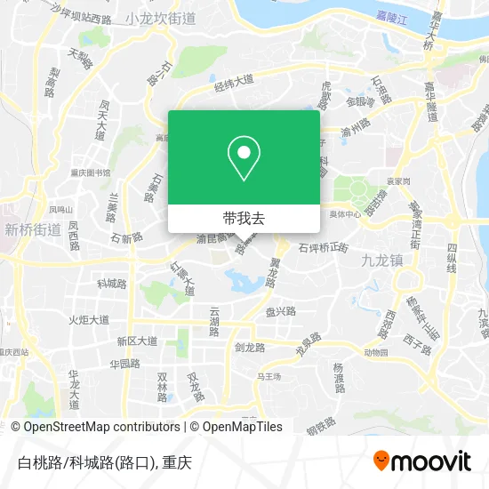 白桃路/科城路(路口)地图