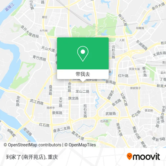 到家了(南开苑店)地图