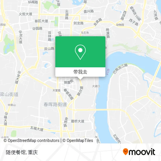 随便餐馆地图