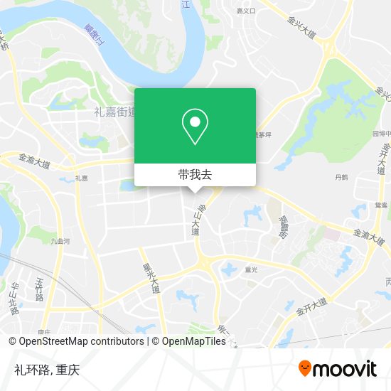 礼环路地图