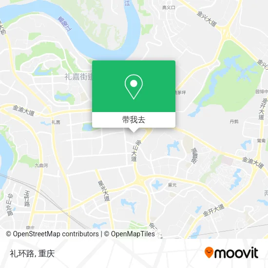 礼环路地图