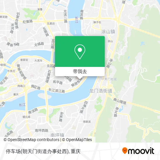 停车场(朝天门街道办事处西)地图