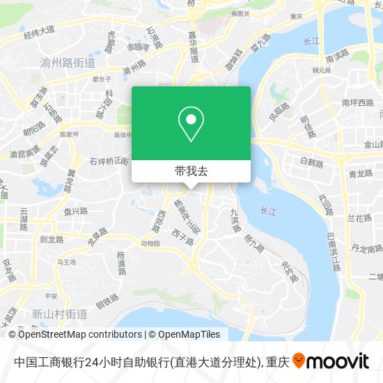 中国工商银行24小时自助银行(直港大道分理处)地图