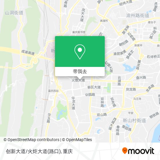 创新大道/火炬大道(路口)地图