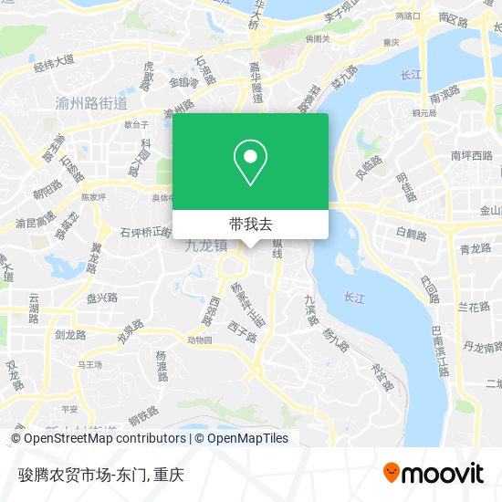 骏腾农贸市场-东门地图