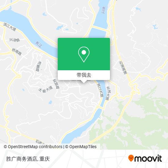 胜广商务酒店地图