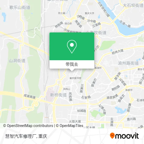 慧智汽车修理厂地图