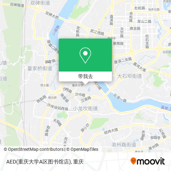 AED(重庆大学A区图书馆店)地图