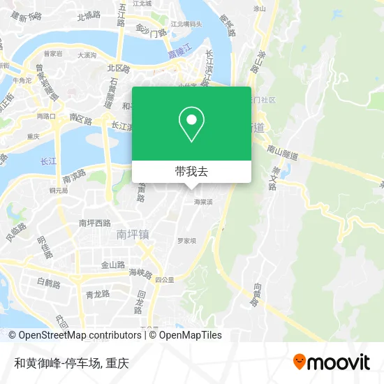 和黄御峰-停车场地图