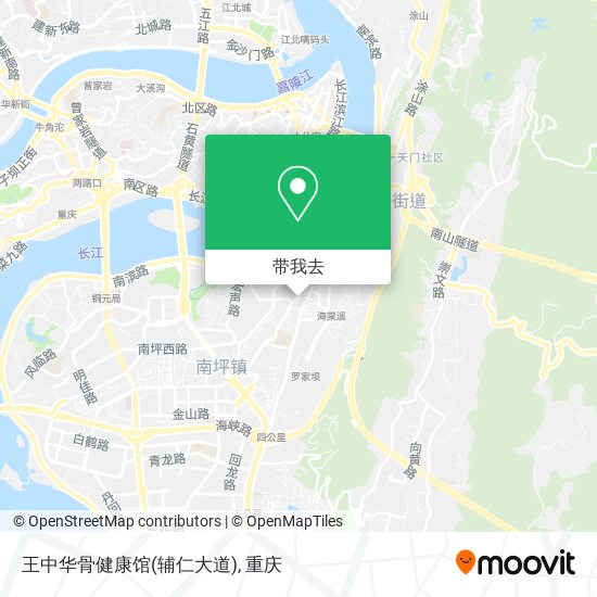 王中华骨健康馆(辅仁大道)地图