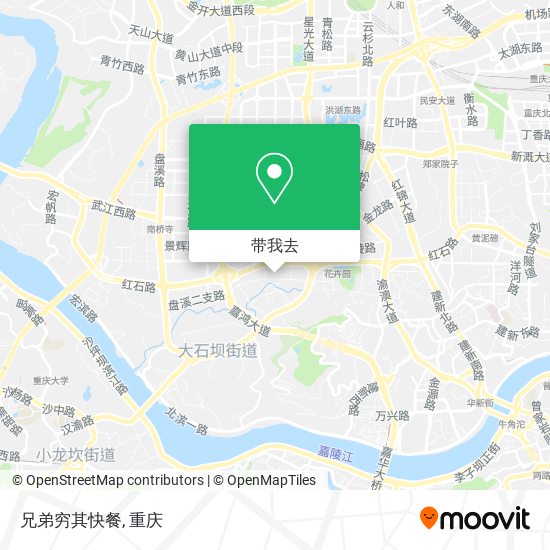 兄弟穷其快餐地图