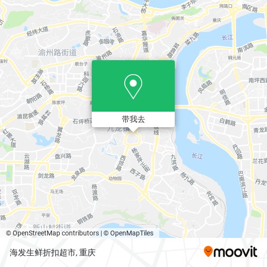 海发生鲜折扣超市地图