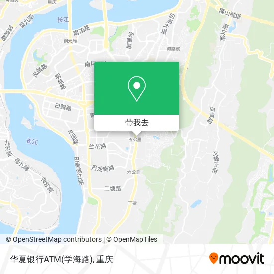 华夏银行ATM(学海路)地图