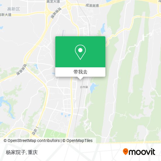 杨家院子地图