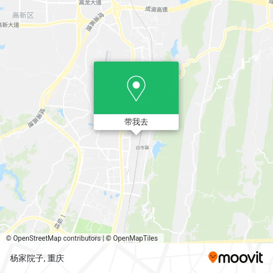 杨家院子地图