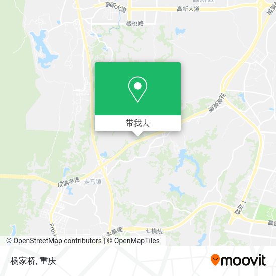 杨家桥地图