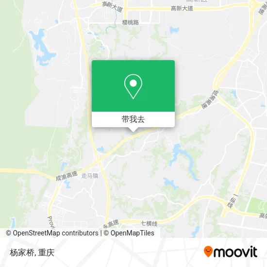杨家桥地图
