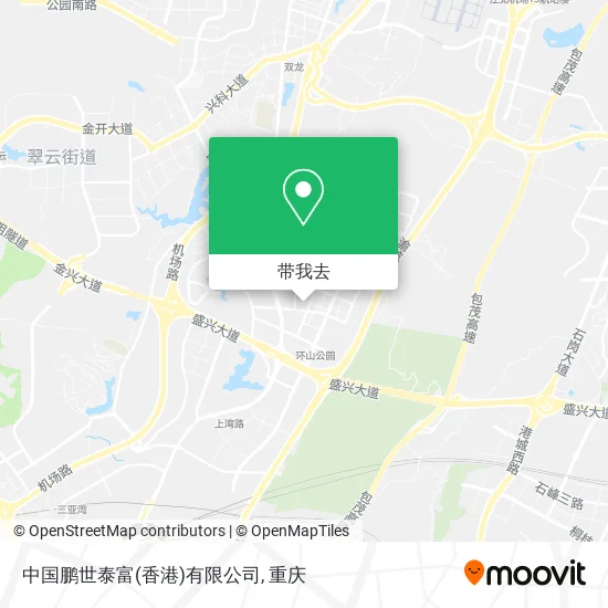 中国鹏世泰富(香港)有限公司地图