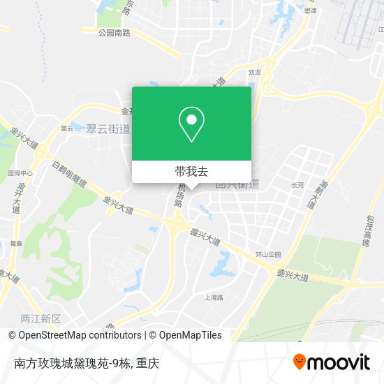 南方玫瑰城黛瑰苑-9栋地图