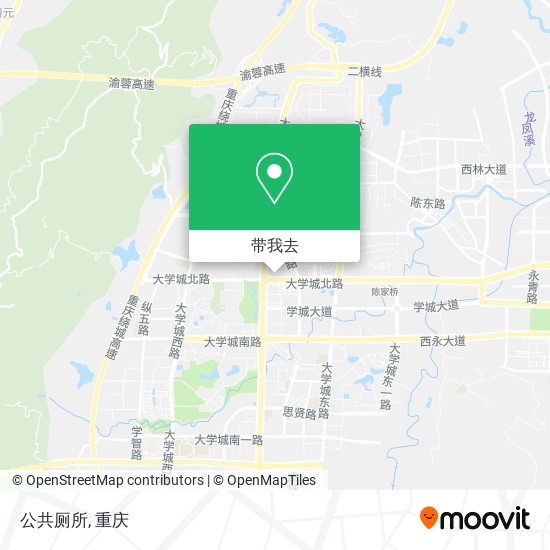 公共厕所地图